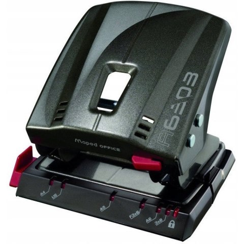 Dziurkacz ADVANCED METAL grafitowy 35 kartek MAPED 630311 Dziurkacz ADVANCED METAL grafitowy 35 kartek MAPED 630311