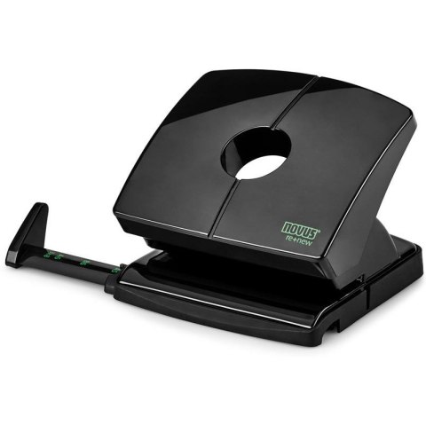 Dziurkacz B220 re+new z plastiku z recyklingu czarny 025-0650 NO NOVUS Dziurkacz B220 re+new z plastiku z recyklingu czarny 025-0650 NO NOVUS