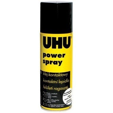 Klej POWER SPRAY 200ml. UHU 43850 Klej POWER SPRAY 200ml. UHU 43850