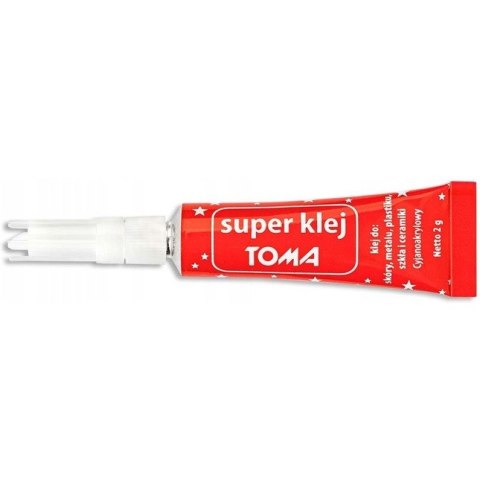 Klej SUPER 2g TOMA TO-465 Klej SUPER 2g TOMA TO-465