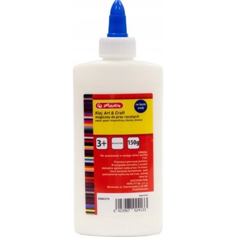 Klej w płynie ART&CRAFT 150g 9477020 HERLITZ Klej w płynie ART&CRAFT 150g 9477020 HERLITZ