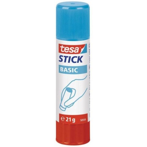 Klej w sztyfcie TESA BASIC 21g 58559 Klej w sztyfcie TESA BASIC 21g 58559