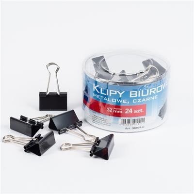 Klipy 32mm 24szt. GK001-D TETIS Klipy 32mm 24szt. GK001-D TETIS
