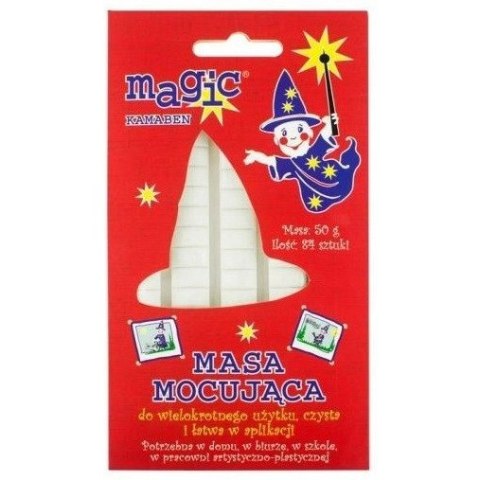 Masa mocująca MAGIC 50g 84 kostki KAMABEN Masa mocująca MAGIC 50g 84 kostki KAMABEN