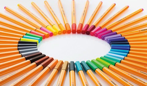 Cienkopis STABILO point 88 komplet 8szt. pastelowy 88/8-01 Cienkopis STABILO point 88 komplet 8szt. pastelowy 88/8-01