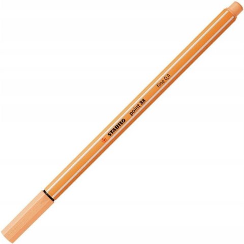 Cienkopis STABILO point 88/25 0.4mm jasnopomarańczowy Cienkopis STABILO point 88/25 0.4mm jasnopomarańczowy