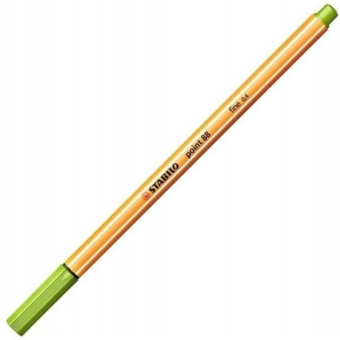 Cienkopis STABILO point 88/33 0.4mm jasna zieleń Cienkopis STABILO point 88/33 0.4mm jasna zieleń