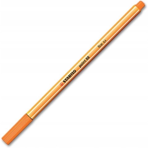 Cienkopis STABILO point 88/54 0.4mm pomarańczowy Cienkopis STABILO point 88/54 0.4mm pomarańczowy