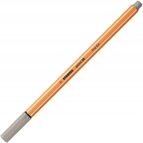 Cienkopis STABILO point 88/93 0.4mm szary ciepły Cienkopis STABILO point 88/93 0.4mm szary ciepły