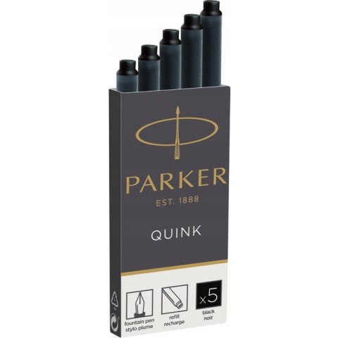 Naboje PARKER (5sztuk) czarne 1950382 Naboje PARKER (5sztuk) czarne 1950382