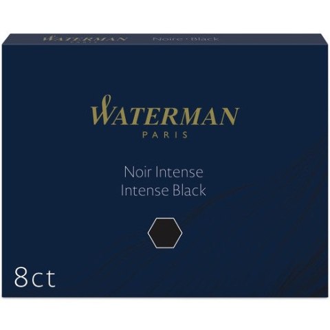 Naboje WATERMAN(8) czarne /30 S0110850 Naboje WATERMAN(8) czarne /30 S0110850