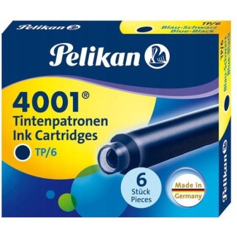 Naboje krótkie granatowe TP/6 301184 PELIKAN Naboje krótkie granatowe TP/6 301184 PELIKAN