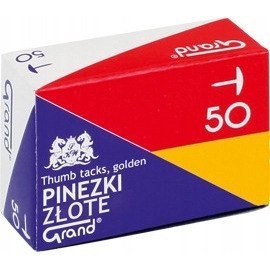 Pinezka złota G50 (10) GRAND 110-1377 Pinezka złota G50 (10) GRAND 110-1377