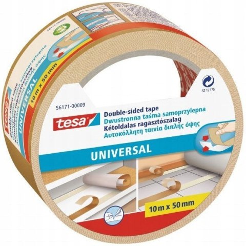Taśma dwustronna TESA 10m x 50mm 56171-00009-01 TS Taśma dwustronna TESA 10m x 50mm 56171-00009-01 TS