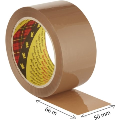 Taśma pakowa do magazynowania 309 brązowa CICHA 50x66 309 BWR SCOTCH Taśma pakowa do magazynowania 309 brązowa CICHA 50x66 309 BWR SCOTCH