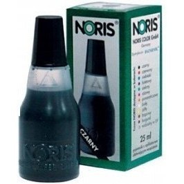 Tusz NORIS 110S 25ml czarny wodny do znakowania papieru NO110SCA/10 Tusz NORIS 110S 25ml czarny wodny do znakowania papieru NO110SCA/10