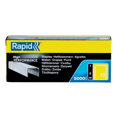Zszywki 13/8 5000szt RAPID 11835600 do zszyw.pistolet Zszywki 13/8 5000szt RAPID 11835600 do zszyw.pistolet