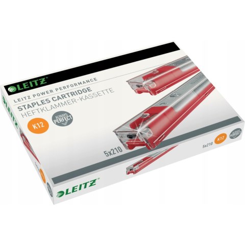 Zszywki K12 do zszywacza kasetowego 5551 i 5550 26/12 LEITZ 55940000 Zszywki K12 do zszywacza kasetowego 5551 i 5550 26/12 LEITZ 55940000