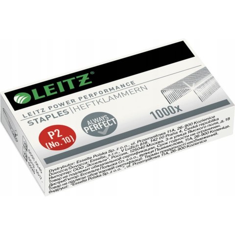 Zszywki LEITZ galwanizowane Nr. 10 55770000 Zszywki LEITZ galwanizowane Nr. 10 55770000