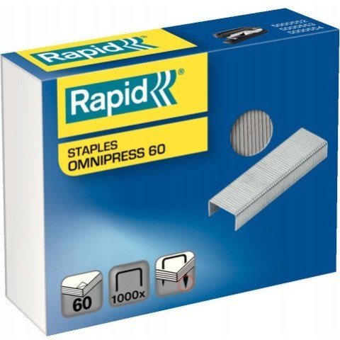 Zszywki RAPID OMNIPRESS 60k 1000 opak. 5000561 Zszywki RAPID OMNIPRESS 60k 1000 opak. 5000561