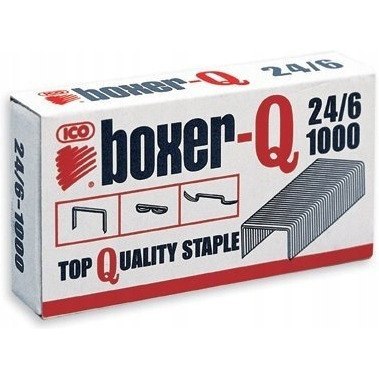 Zszywki SAX 24/6-1000 galwanizowane BOXER SAXB24/6 Zszywki SAX 24/6-1000 galwanizowane BOXER SAXB24/6