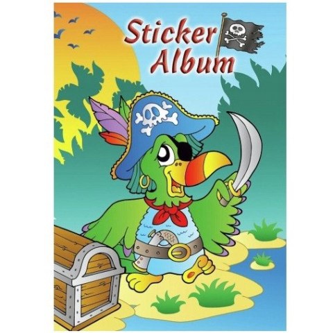 Album A5 na naklejki "PAPUGA PIRAT" Z-DESIGN 57799 AVERY ZWECKFORM Album A5 na naklejki "PAPUGA PIRAT" Z-DESIGN 57799 AVERY ZWECKFORM