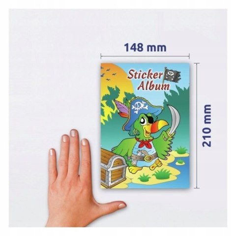 Album A5 na naklejki "PAPUGA PIRAT" Z-DESIGN 57799 AVERY ZWECKFORM Album A5 na naklejki "PAPUGA PIRAT" Z-DESIGN 57799 AVERY ZWECKFORM