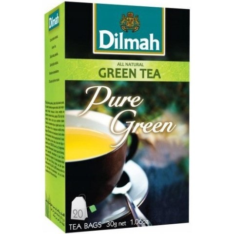 Herbata DILMAH (20 torebek) zielona Pure Green ekspresowa Herbata DILMAH (20 torebek) zielona Pure Green ekspresowa