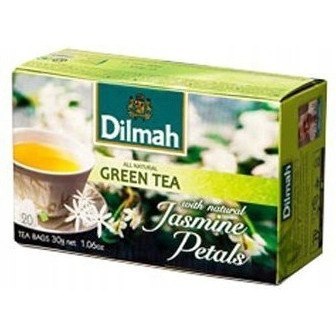 Herbata DILMAH (20 torebek) zielona z kwiatem jaśminu Herbata DILMAH (20 torebek) zielona z kwiatem jaśminu