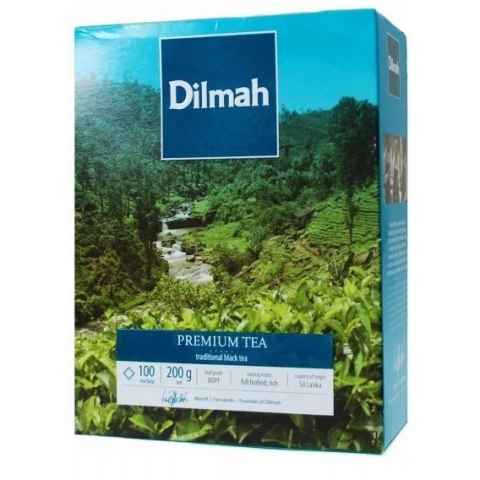Herbata DILMAH PREMIUM TEA 100szt x2g RG100P PURE CEYLON czarna Herbata DILMAH PREMIUM TEA 100szt x2g RG100P PURE CEYLON czarna
