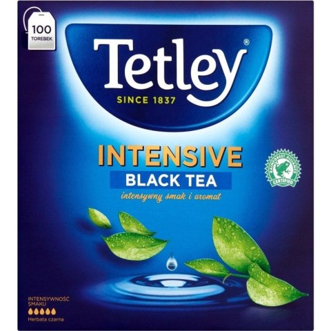 Herbata TETLEY INTENSIVE (100 torebek *2g) czarna Herbata TETLEY INTENSIVE (100 torebek *2g) czarna