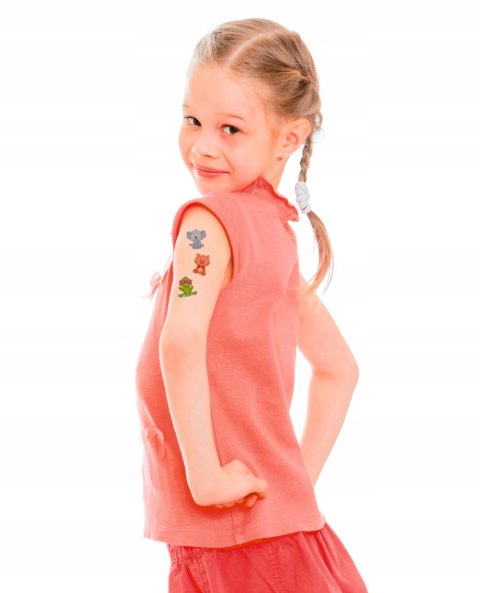 Naklejki tatuaże dla dzieci ZWIERZĄTKA 56761 Z-DESIGN KIDS TATTOO AVERY ZWECKFORM Naklejki tatuaże dla dzieci ZWIERZĄTKA 56761 Z-DESIGN KIDS TATTOO AVERY ZWECKFORM