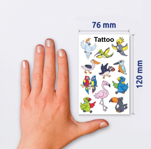 Naklejki tatuaże dla dzieci ZWIERZĄTKA 56761 Z-DESIGN KIDS TATTOO AVERY ZWECKFORM Naklejki tatuaże dla dzieci ZWIERZĄTKA 56761 Z-DESIGN KIDS TATTOO AVERY ZWECKFORM