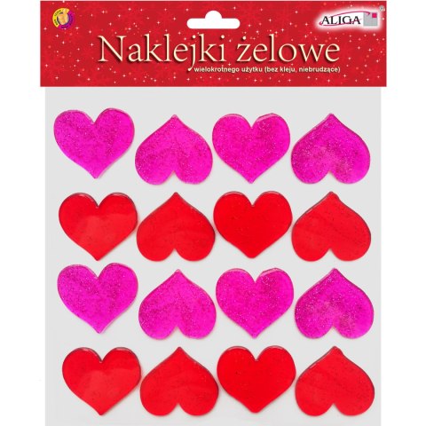 Naklejki żelowe SERCA ZNK-5901 ALIGA Naklejki żelowe SERCA ZNK-5901 ALIGA