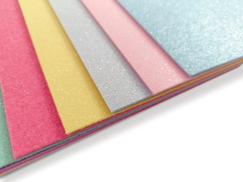 Pianka dekoracyjna 8szt. GLITTER PASTEL INTERDRUK Pianka dekoracyjna 8szt. GLITTER PASTEL INTERDRUK