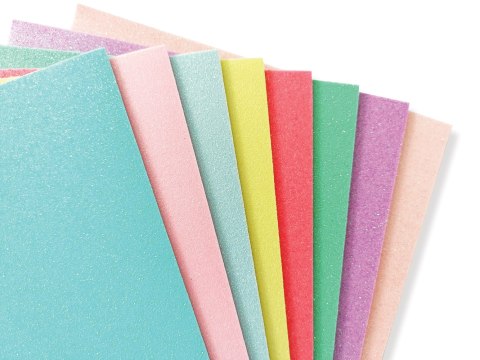 Pianka dekoracyjna 8szt. GLITTER PASTEL INTERDRUK Pianka dekoracyjna 8szt. GLITTER PASTEL INTERDRUK