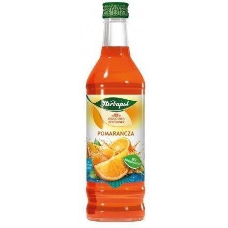 Syrop HERBAPOL Owocowa Spiżarnia pomarańcza 420ml Syrop HERBAPOL Owocowa Spiżarnia pomarańcza 420ml