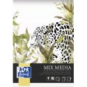 Blok artystyczny mix media A4 25k 225g 400166123 OXFORD