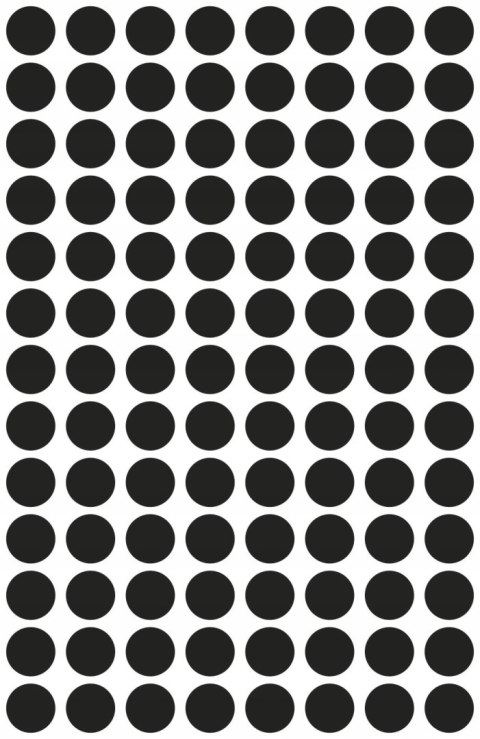 Etykieta kółka Q8mm czarne 3009 416szt AVERY ZWECKFORM Etykieta kółka Q8mm czarne 3009 416szt AVERY ZWECKFORM