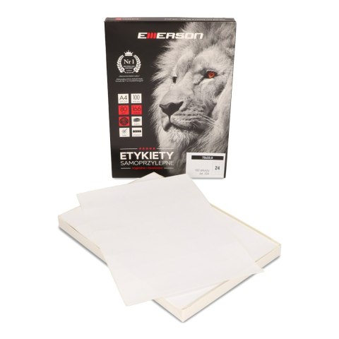 Etykiety A4 białe (100 ark) 70x33,8mm nr.034 EMERSON eta4070x338 Etykiety A4 białe (100 ark) 70x33,8mm nr.034 EMERSON eta4070x338
