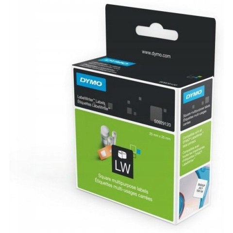 Etykiety DYMO MULTI 25x25 biały S0929120 Etykiety DYMO MULTI 25x25 biały S0929120