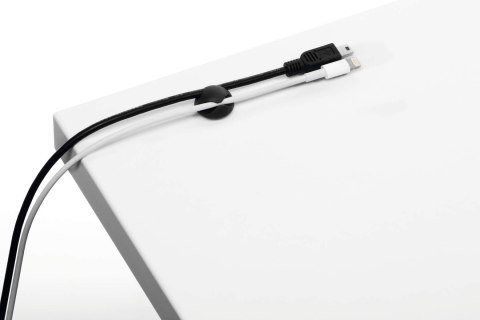 Klipsy samoprzylepne na 2 kable (6szt) grafitowy Cavoline Clip 2, 503837 DURABLE Klipsy samoprzylepne na 2 kable (6szt) grafitowy Cavoline Clip 2, 503837 DURABLE