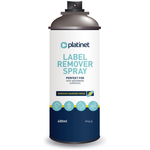Płyn do usuwania etykiet 400ml spray (45196) PLATINET Płyn do usuwania etykiet 400ml spray (45196) PLATINET