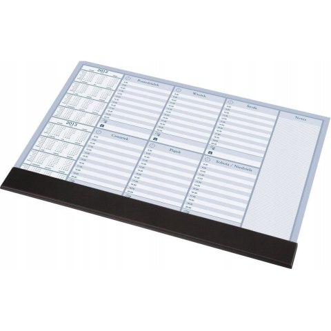 BIUWAR z listwą plan tygodnia 470x330mm 0318-0005-99 PANTA PLAST BIUWAR z listwą plan tygodnia 470x330mm 0318-0005-99 PANTA PLAST