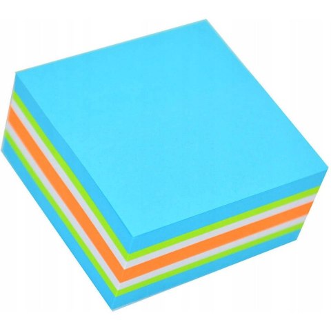 Bloczek STICK"N 51x51mm niebieski-mix neon i pastel 21535 Bloczek STICK"N 51x51mm niebieski-mix neon i pastel 21535