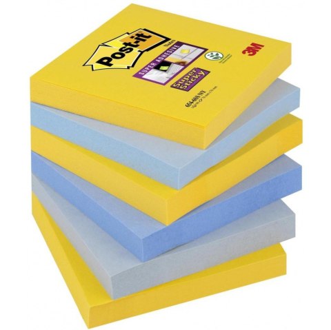 Bloczek samoprzylepny 76x76mm 90k mix kolorów (6szt) POST-IT Super Sticky New York 654-6SS-NY 70007042446 3M Bloczek samoprzylepny 76x76mm 90k mix kolorów (6szt) POST-IT Super Sticky New York 654-6SS-NY 70007042446 3M