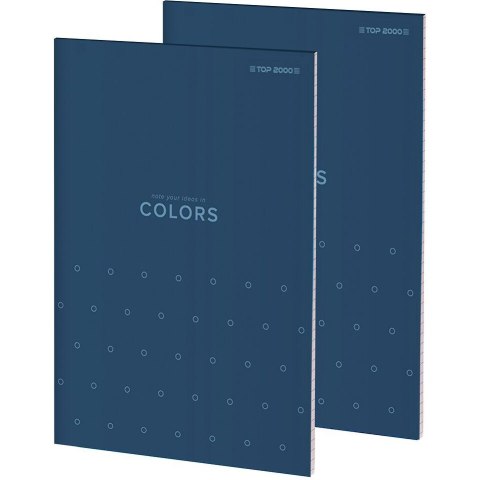 Blok notatnikowy A6 100k kratka COLORS 400169238 TOP 2000 Blok notatnikowy A6 100k kratka COLORS 400169238 TOP 2000