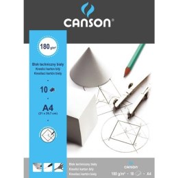 Blok techniczny A4 10k biały 190g. 400015145 CANSON