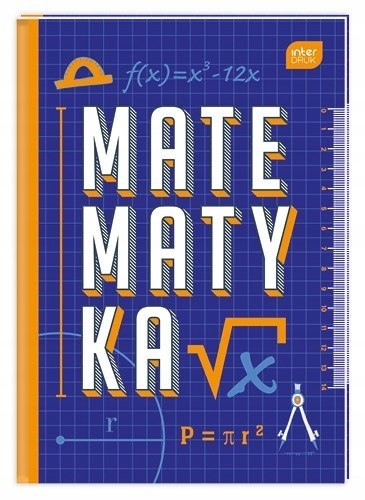 Brulion A5 80k kratka MATEMATYKA INTERDRUK Brulion A5 80k kratka MATEMATYKA INTERDRUK