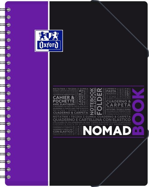 Kołonotatnik A4 80k kratka NOMADBOOK PP 400019522 OXFORD STUDENT Kołonotatnik A4 80k kratka NOMADBOOK PP 400019522 OXFORD STUDENT